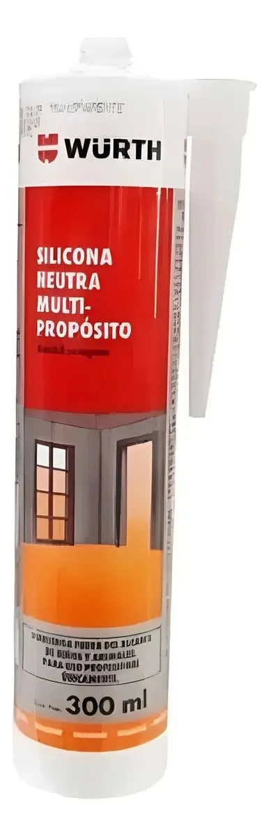Silicona Wurth 280 Grs Neutra Blanca 